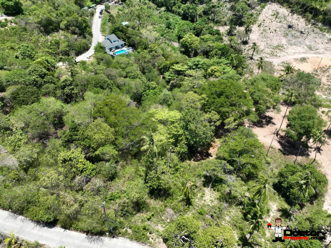 1.6 Rai Sea View Land in Bo Phut, Koh Samui – For Sale